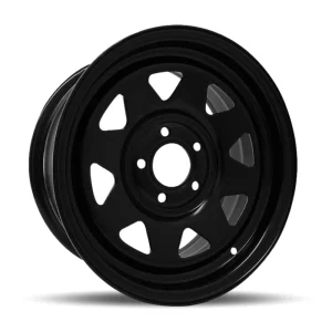 DTD – Trailer – Black – 15″x7″ 12mm – All weather Wheels – 551404R
